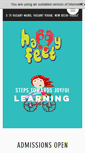 Mobile Screenshot of happyfeetplayschool.com
